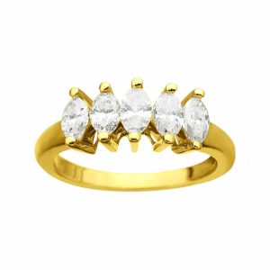 1 ct 5-Stone Diamond Ring